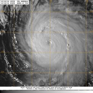 Hurricane Gonzalo 16.10.14