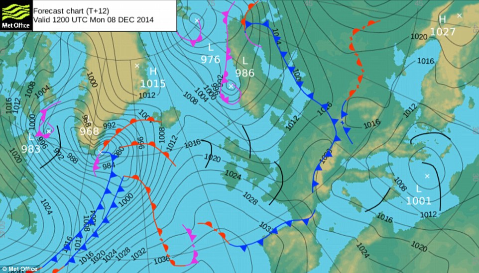 Atlantic Weather Charts Met Office
