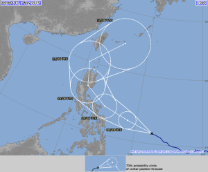 Track from Japan Meteorological Agency