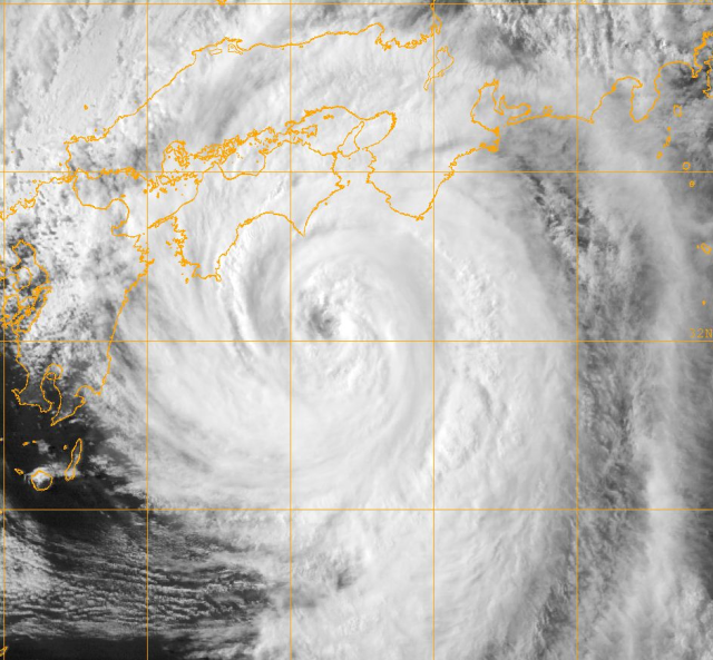 Typhoon Nangka on 16 July 2015. Image courtesy of The US Naval Research Laboratory.