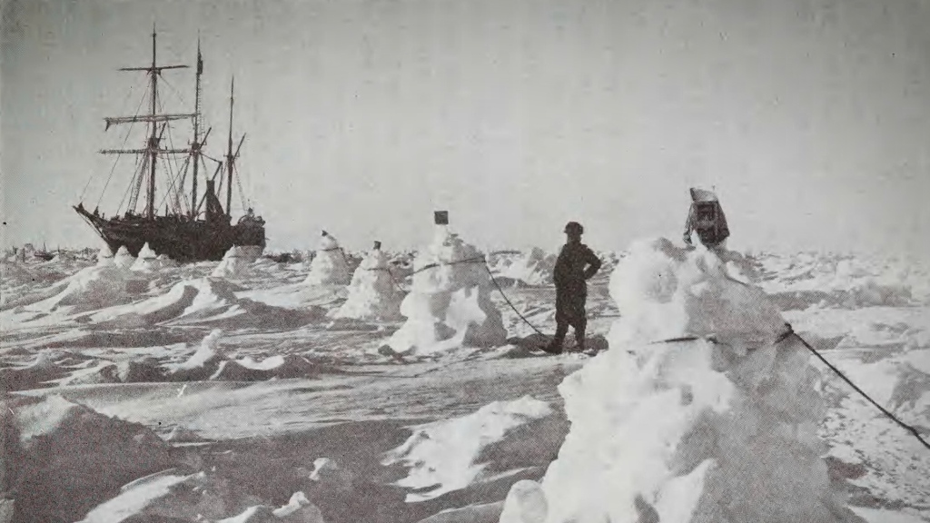 Early expeditions to the Antarctic were hazardous. 